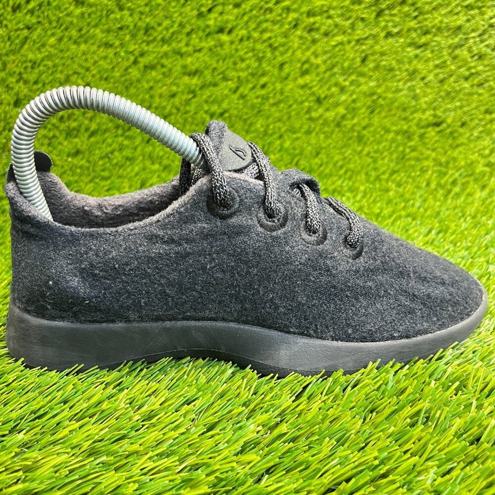 Allbirds Wool Runners Womens Size 6 Black‎ Casual Walking Shoes Sneakers